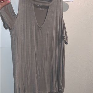 American Eagle Off the shoulder Soft and Sexy Tee